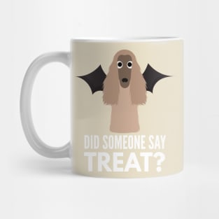 Afghan Hound Halloween Trick or Treat Mug